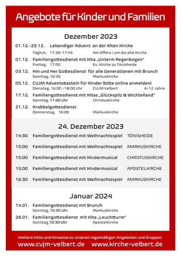 2023 Angebotsflyer Kinder und Familien Dezember-Januar
